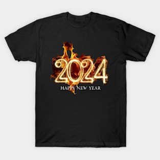 Happy new year 2024 T-Shirt